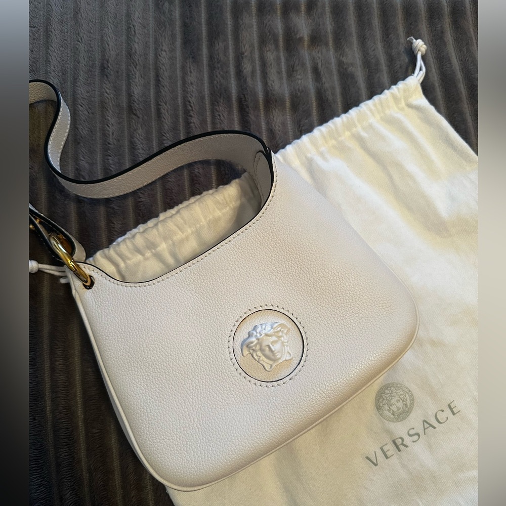 Versace women’s purse with additional strap to make cross body